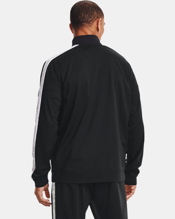 Men's UA Unstoppable Track Jacket, Black, pdpMainDesktop image number 1